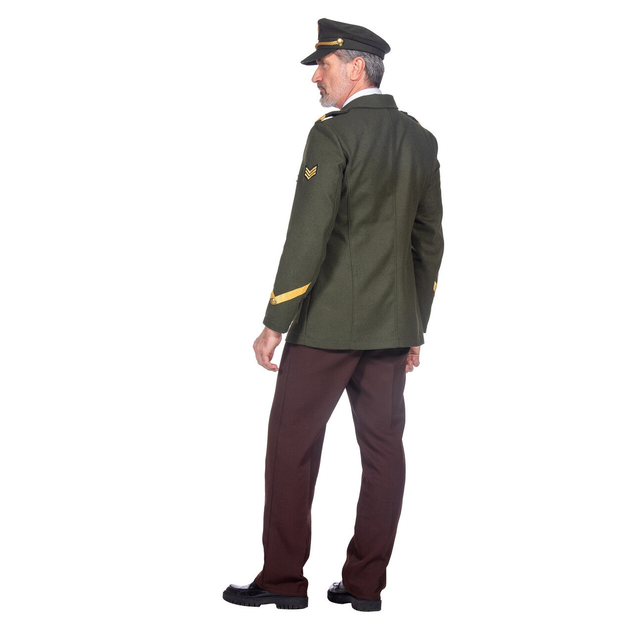 Op deze afbeelding zie je een Kostuums, van het merk Wilbers. Militaire Officier Ben Brave Man