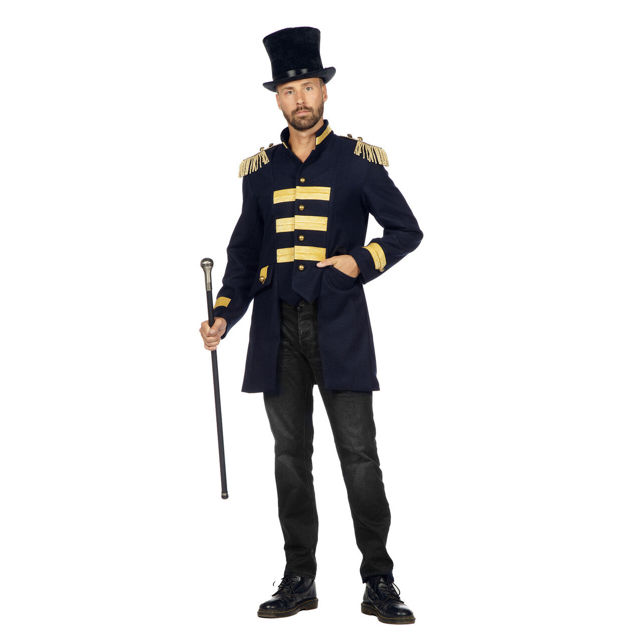Op deze afbeelding zie je een Kostuums, van het merk Wilbers. Luxe Slipjas Donny Dompteur Man