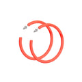 Oorringen Neon Disco Orange