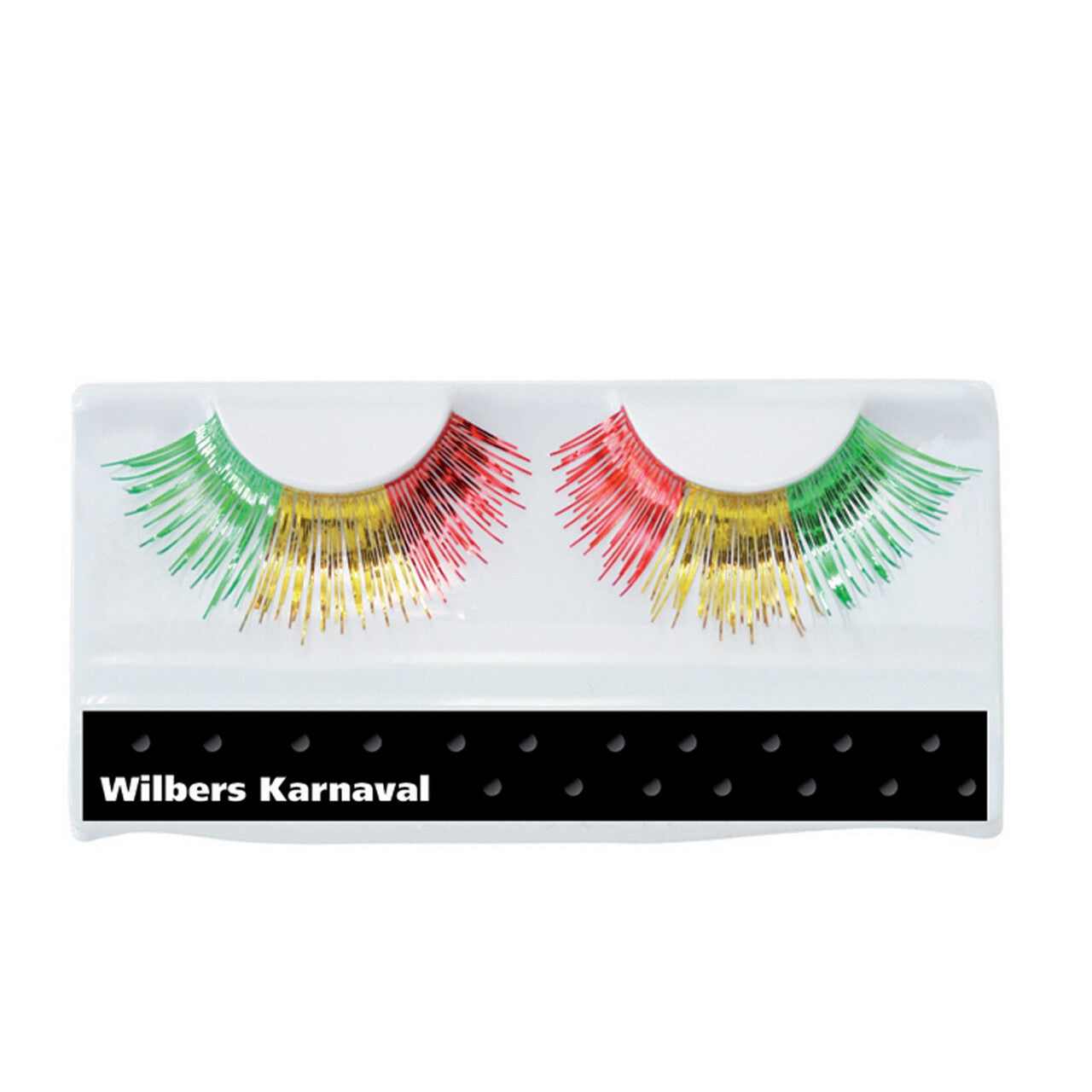 Op deze afbeelding zie je een Accessoires, van het merk Wilbers. Feestelijke Carnaval Wimpers Glans