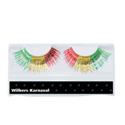 Op deze afbeelding zie je een Accessoires, van het merk Wilbers. Feestelijke Carnaval Wimpers Glans