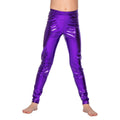 Dance Legging Deep Purple Metallic Meisje