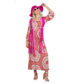 Lange Comfi Hippie Jurk Rozaline Vrouw