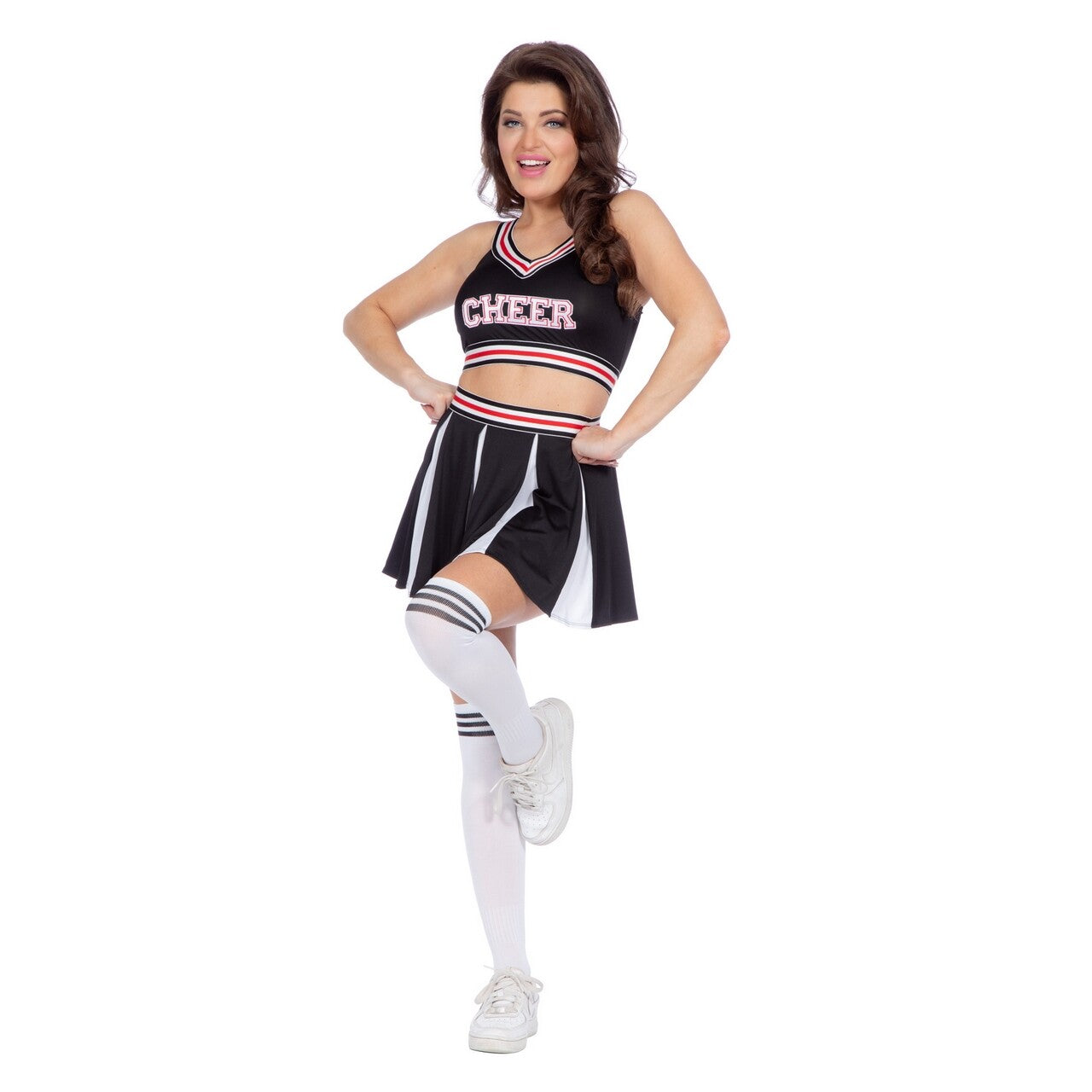 Op deze afbeelding zie je een Kostuums, van het merk Wilbers. Cheer Star Vrouw Kostuum