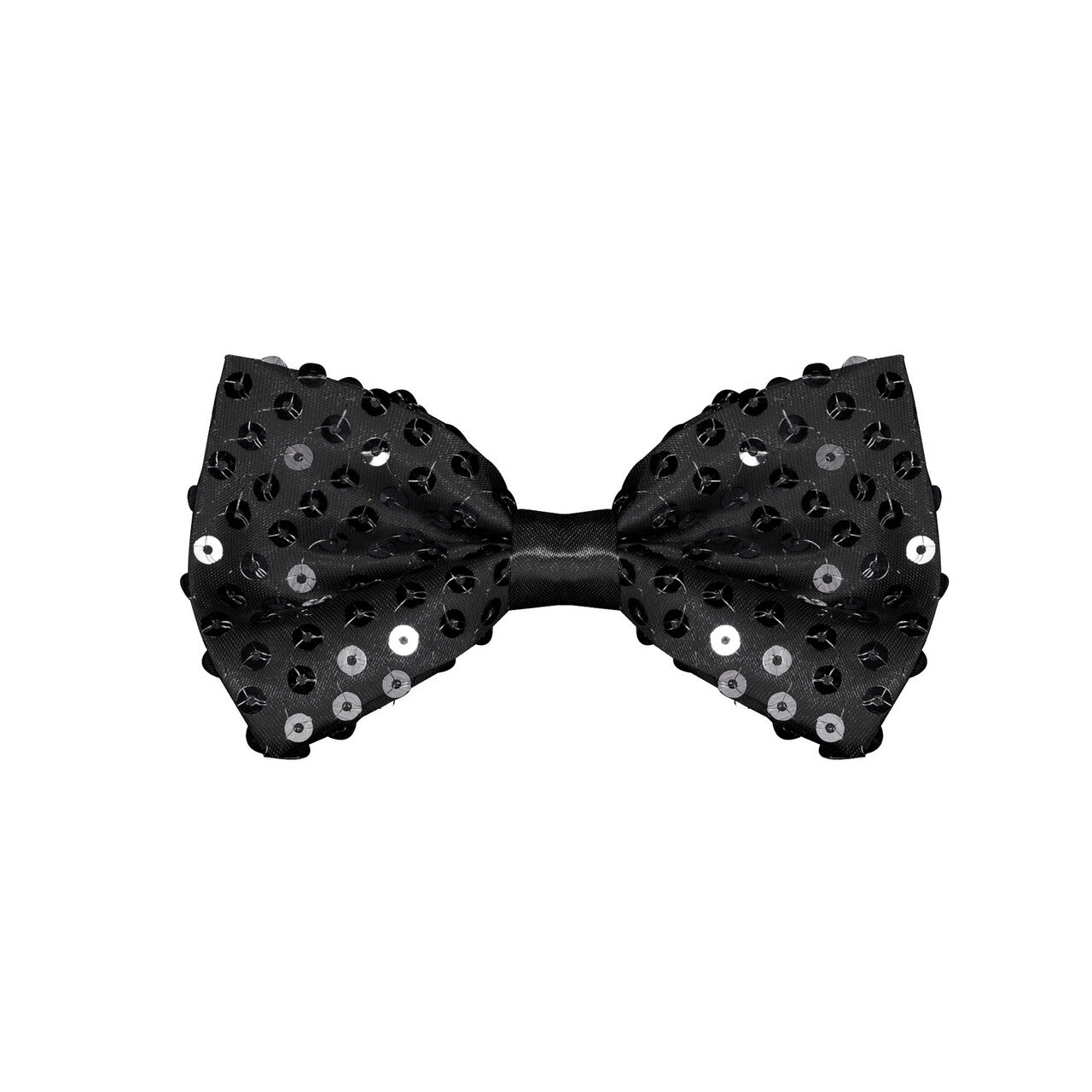 Op deze afbeelding zie je een Accessoires, van het merk Wilbers. Dress To Impress Pailletten Vlinderstrik Zwart