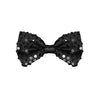 Dress To Impress Pailletten Vlinderstrik Zwart