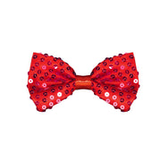 Op deze afbeelding zie je een Accessoires, van het merk Wilbers. Pailletten Strik Luxe Rood