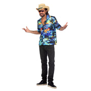 Op deze afbeelding zie je een Kostuums, van het merk Wilbers. Tropical Hawaii By Night Breeze Shirt Man Kostuum