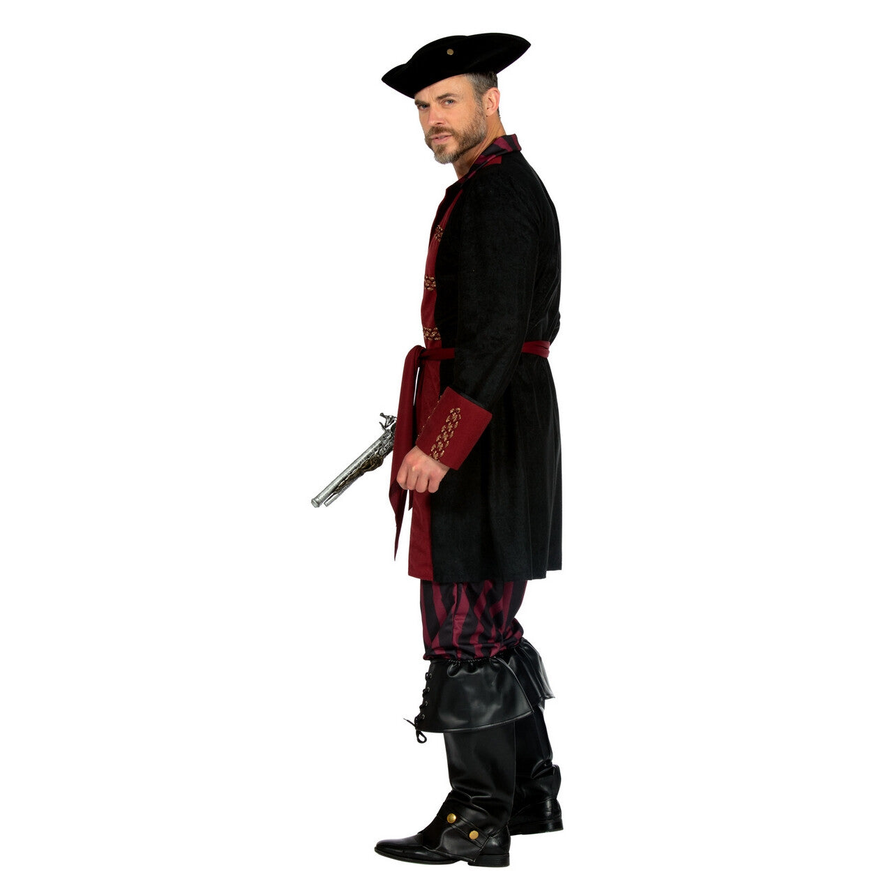 Op deze afbeelding zie je een Kostuums, van het merk Wilbers. Boekanier Rijk Van Schatten Man Kostuum