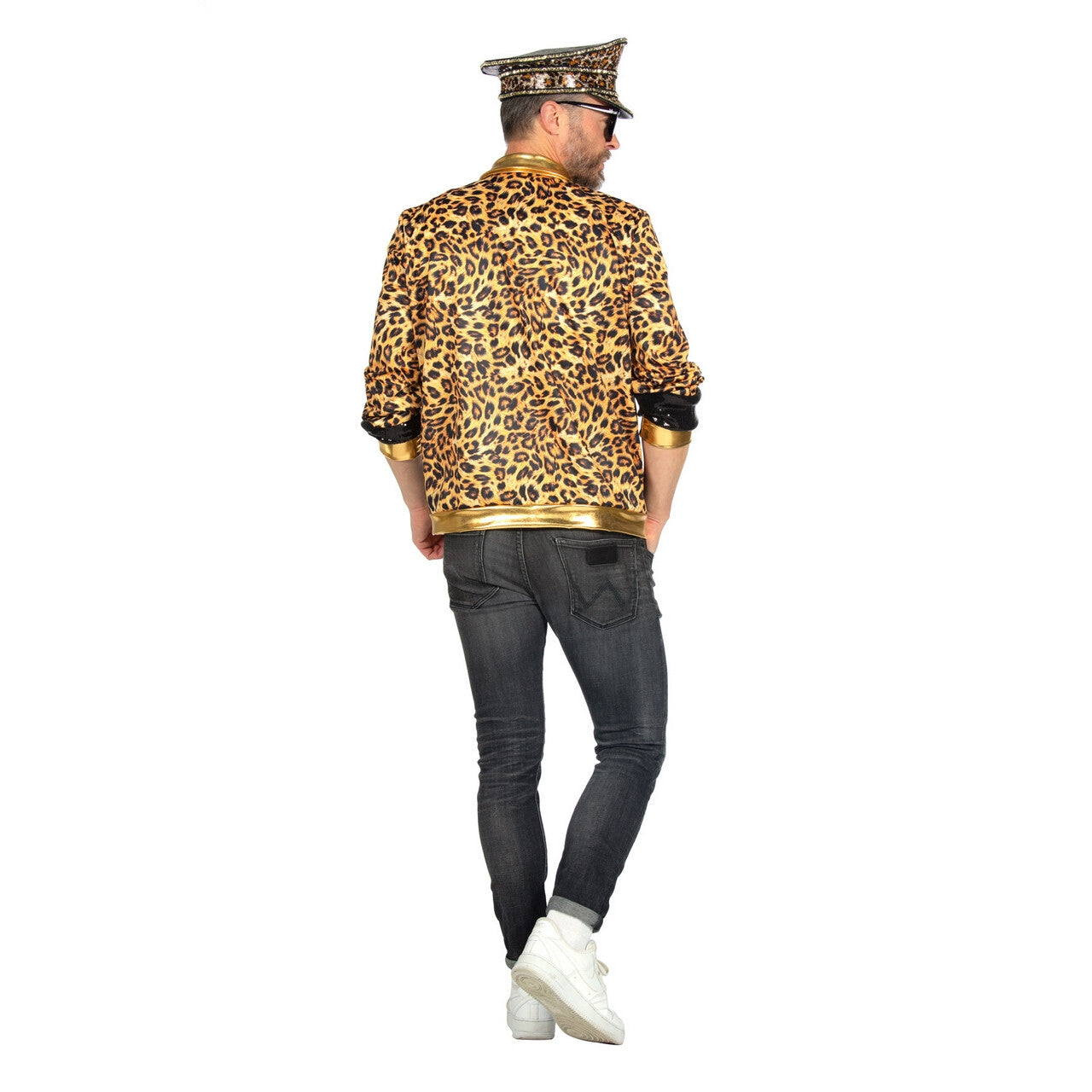 Op deze afbeelding zie je een Kostuums, van het merk Wilbers. Trainingsjack Trailer Park Harry Man