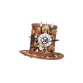 Mini Steampunk Hoed Met Klok