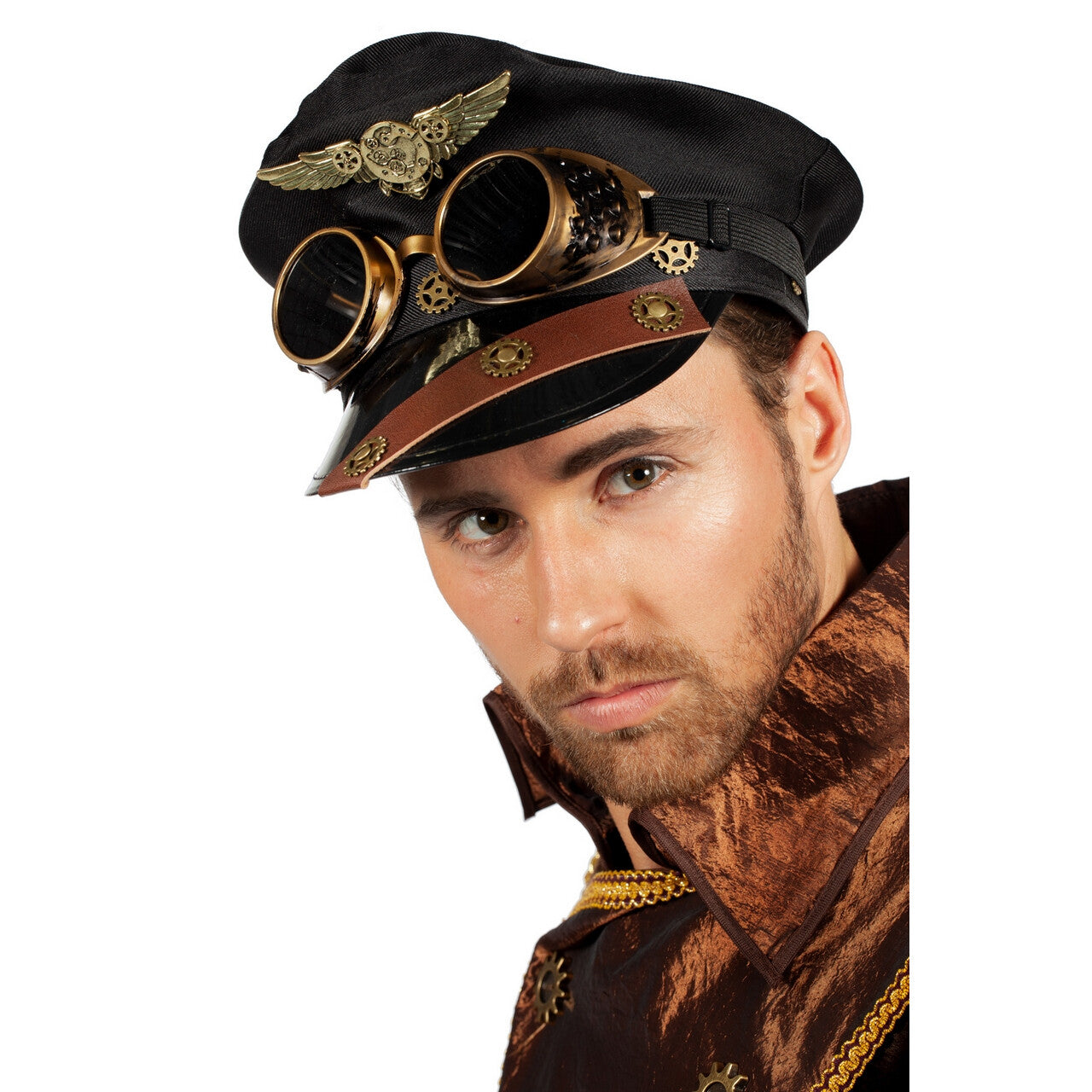 Op deze afbeelding zie je een Accessoires, van het merk Wilbers. Pet Steampunk Commandant