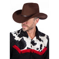 Authentieke Bruine Western Cowboyhoed