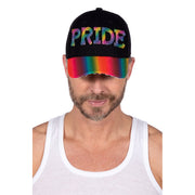 Op deze afbeelding zie je een Accessoires, van het merk Wilbers. Baseball Cap Rainbow Pride