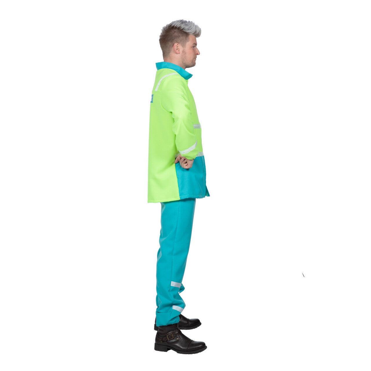 Op deze afbeelding zie je een Kostuums, van het merk Wilbers. Zorg Voor Hulp Ambulance Medewerker Man Kostuum